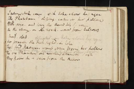 Joseph Mallord William Turner, ‘Verses (Inscriptions by Turner)’ c.1808