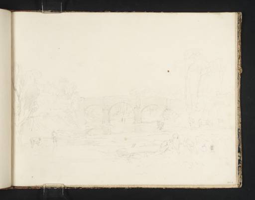 Joseph Mallord William Turner, ‘The River Calder and Whalley Bridge’ 1808