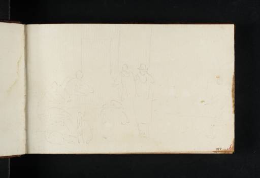Joseph Mallord William Turner, ‘A Rustic Interior, with Figures’ 1808