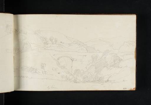 Joseph Mallord William Turner, ‘Pont-y-Glyn, near Ty-Nant’ 1808