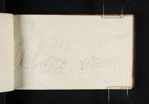 Joseph Mallord William Turner, ‘A Mill: ?Near Corwen or Llangollen’ 1808