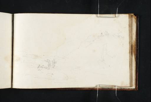 Joseph Mallord William Turner, ‘Men Fishing from a Bridge’ 1808