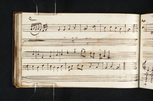 Joseph Mallord William Turner, ‘Music (Inscriptions by Turner)’ 1808