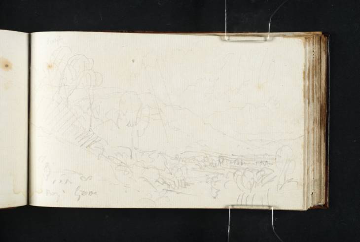 Joseph Mallord William Turner, ‘?The Vale of Llangollen’ 1808