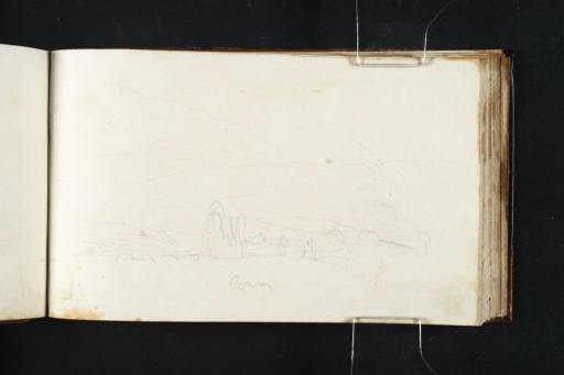 Joseph Mallord William Turner, ‘?The River Dee near Corwen or Llangollen; Bridge to the Left’ 1808