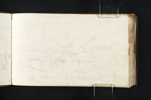 Joseph Mallord William Turner, ‘Llangollen: Bridge over the River Dee’ 1808