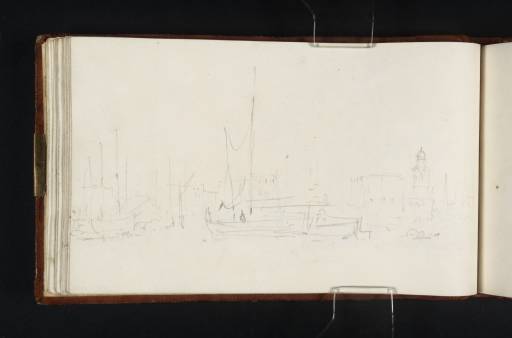Joseph Mallord William Turner, ‘Thames Barges’ 1820-5