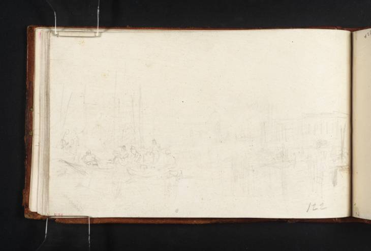 Joseph Mallord William Turner, ‘Shipping in the Pool of London near the Custom House’ c.1825
