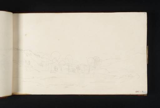 Joseph Mallord William Turner, ‘A River Between Hills’ 1808