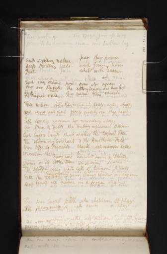 Joseph Mallord William Turner, ‘Verses (Inscription by Turner)’ 1808