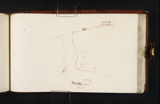Joseph Mallord William Turner, ‘Plan of the Grounds of Sandycombe Lodge’ c.1808-9