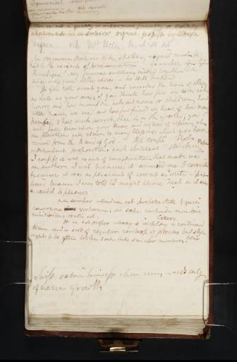 Joseph Mallord William Turner, ‘Notes on Grammar, &c (Inscriptions by Turner)’ 1808