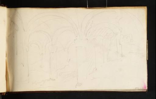 Joseph Mallord William Turner, ‘Kirkstall Abbey: the Dormitory Undercroft’ 1808