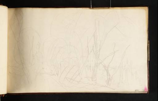 Joseph Mallord William Turner, ‘Kirkstall Abbey Seen through Trees’ 1808