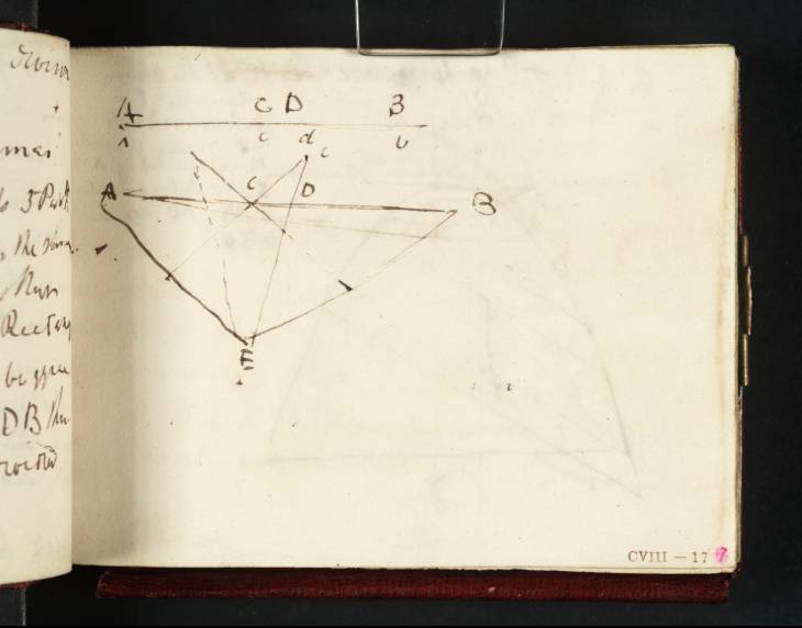 Joseph Mallord William Turner, ‘Diagrams of Harmonic Proportions, after John Hamilton’ c.1809