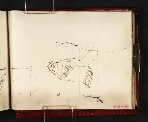 Joseph Mallord William Turner, ‘Perspective Diagram, from an Unidentified Source’ c.1809