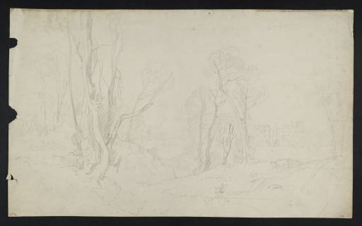 Joseph Mallord William Turner, ‘Cowdray Castle from the Park, with Tinkers’ 1809