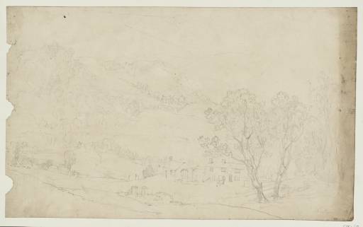 Joseph Mallord William Turner, ‘Whitewell: New Laund Hill, the Inn and St Michael's Church’ 1809