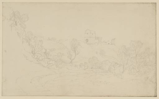Joseph Mallord William Turner, ‘Egremont Castle from the River Ehen’ 1809