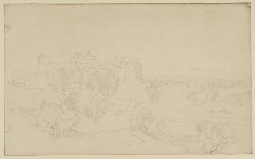 Joseph Mallord William Turner, ‘Cockermouth Castle: the East and North Curtain Walls’ 1809