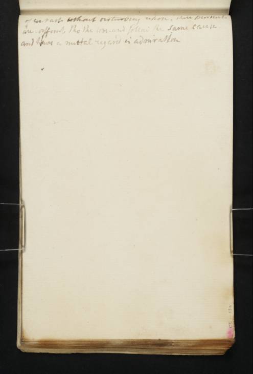 Joseph Mallord William Turner, ‘Notes on Poetry and Painting (Inscriptions by Turner)’ 1809