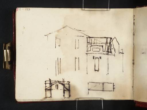 Joseph Mallord William Turner, ‘Designs for Sandycombe Lodge’ c.1811
