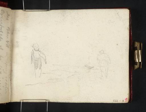 Joseph Mallord William Turner, ‘Figures on a Beach’ c.1810