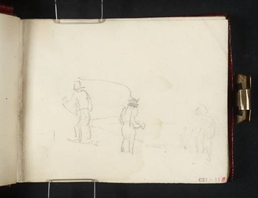 Joseph Mallord William Turner, ‘Figures on a Beach’ c.1810