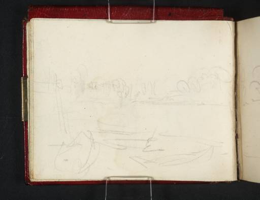 Joseph Mallord William Turner, ‘A River Scene’ circa 1809-11