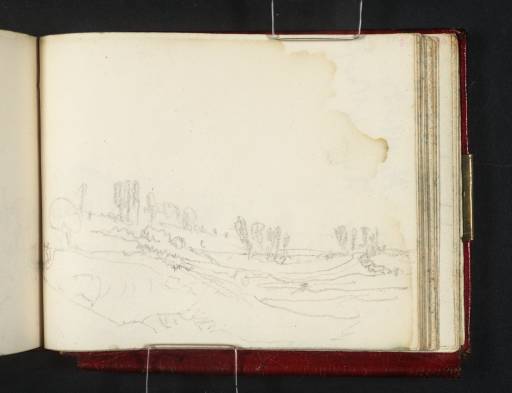 Joseph Mallord William Turner, ‘Unidentified Landscape’ circa 1809-11