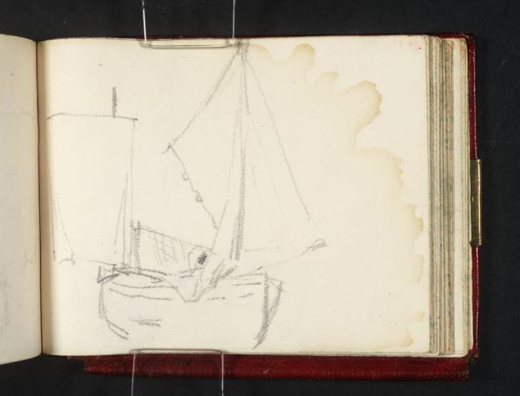 Joseph Mallord William Turner, ‘A Hastings Lugger’ c.1810