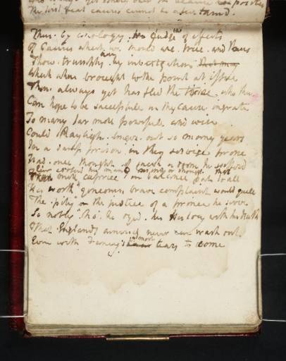 Joseph Mallord William Turner, ‘Verses (Inscription by Turner)’ circa 1809-11