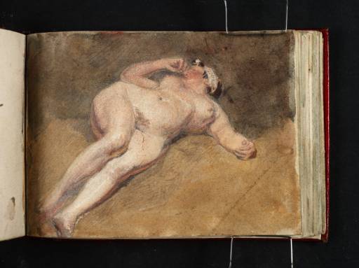 Joseph Mallord William Turner, ‘Reclining Female Nude’ 1809