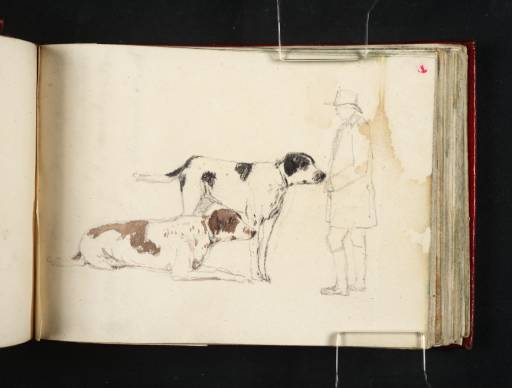 Joseph Mallord William Turner, ‘Sportsman and Two Gun Dogs’ 1809