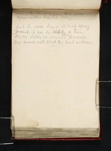 Joseph Mallord William Turner, ‘Verses (Inscriptions by Turner)’ 1809