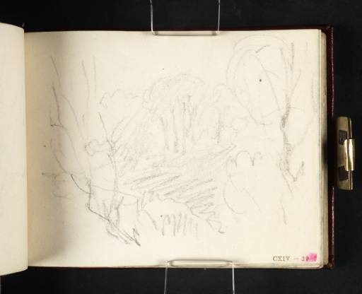Joseph Mallord William Turner, ‘A Wooded Landscape, Perhaps near the River Brent’ c.1808-11