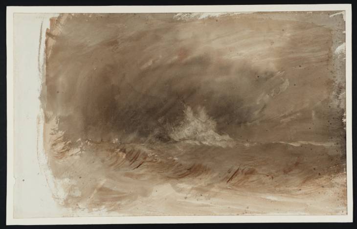 Joseph Mallord William Turner, ‘A Sea Piece with a Breaking Wave’ c.1807-19