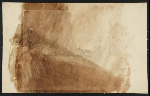 Joseph Mallord William Turner, ‘A Bridge in a Mountain Pass’ c.1807-19