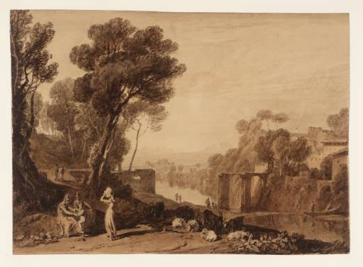 Joseph Mallord William Turner, ‘Woman and Tambourine’ circa 1806-7