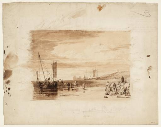 Joseph Mallord William Turner, ‘Scene on the French Coast’ circa 1806-7