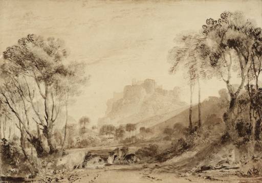 Joseph Mallord William Turner, ‘The Castle above the Meadows’ circa 1806