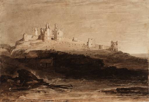 Joseph Mallord William Turner, ‘Dunstanborough Castle’ circa 1806-7