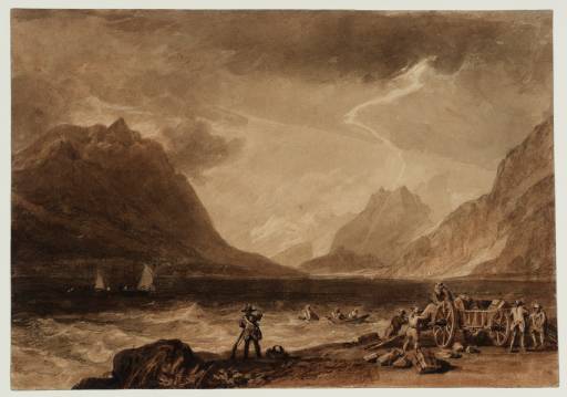 Joseph Mallord William Turner, ‘Lake of Thun’ circa 1806-7