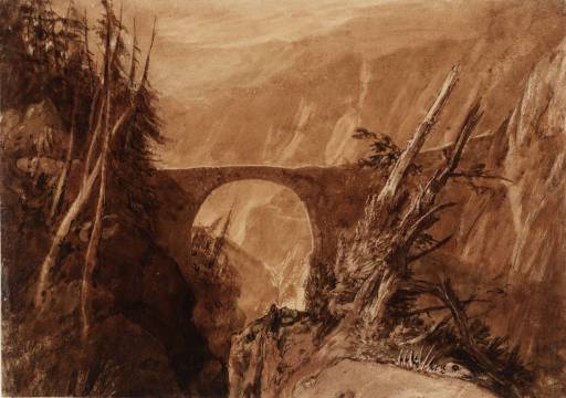Joseph Mallord William Turner, ‘Little Devil's Bridge’ circa 1806-7