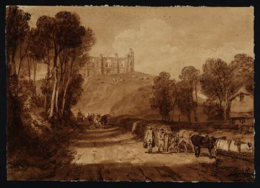 Joseph Mallord William Turner, ‘St Catherine's Hill near Guildford’ c.1808