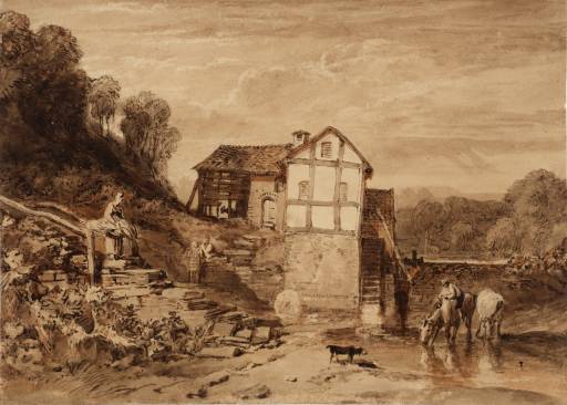 Joseph Mallord William Turner, ‘Water Mill’ c.1808