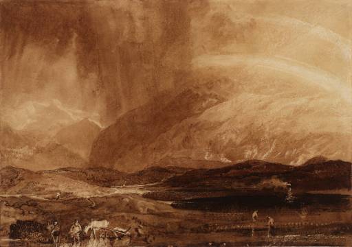 Joseph Mallord William Turner, ‘Peat Bog, Scotland’ c.1808