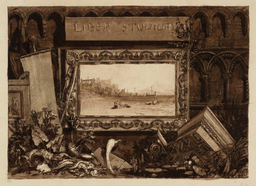 Joseph Mallord William Turner, ‘Frontispiece to the 'Liber Studiorum'’ circa 1810-11