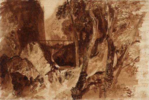 Joseph Mallord William Turner, ‘Mill near the Grand Chartreuse’ c.1812-15