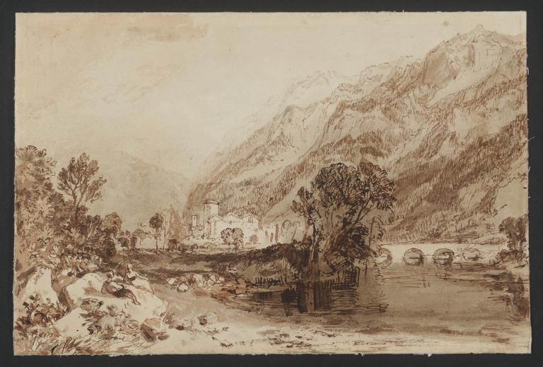 Joseph Mallord William Turner, ‘Bonneville, Savoy’ c.1812-15